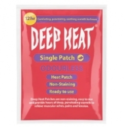 Deep Heat Odourless Pain Patches 1's