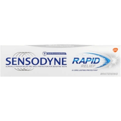 Sensodyne Toothpaste Rapid Relief Whitening 75ml